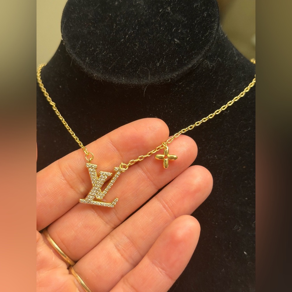 LV charm Necklace